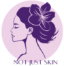 Not just skin website logo