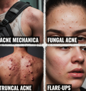 types of acne